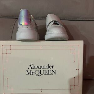 Alexander McQueen Kids Sneakers with Iridescent Accent